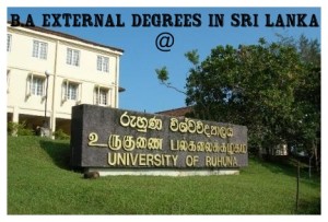 External Degrees in Sri Lanka