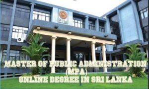 Online Degree in Sri Lanka