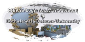 MBA in Logistics Management