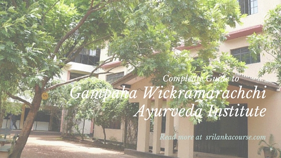 Gampaha Wickramarachchi Ayurveda Institute