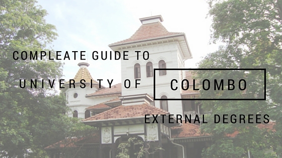 University of Colombo External Degree