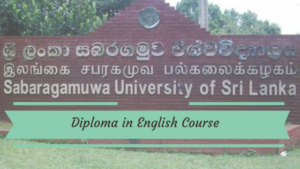 Sabaragamuwa University English Course
