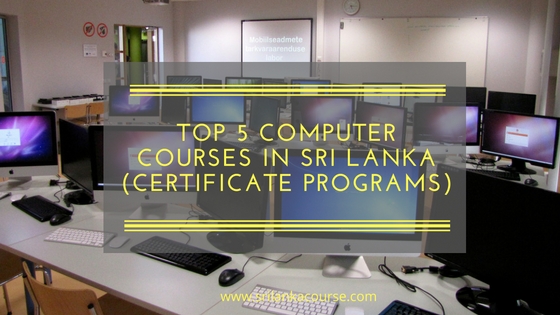 Top 5 Computer Courses In Sri Lanka (Certificate Programs)