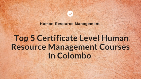 HRM Courses In Colombo