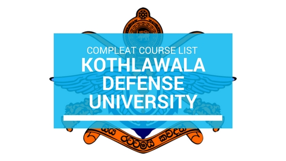 Sir John Kotelawala Defence University